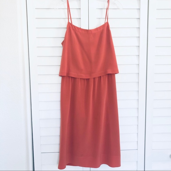 Madewell Dresses & Skirts - Madewell Silk Camisole Overlay Slip dress size 6